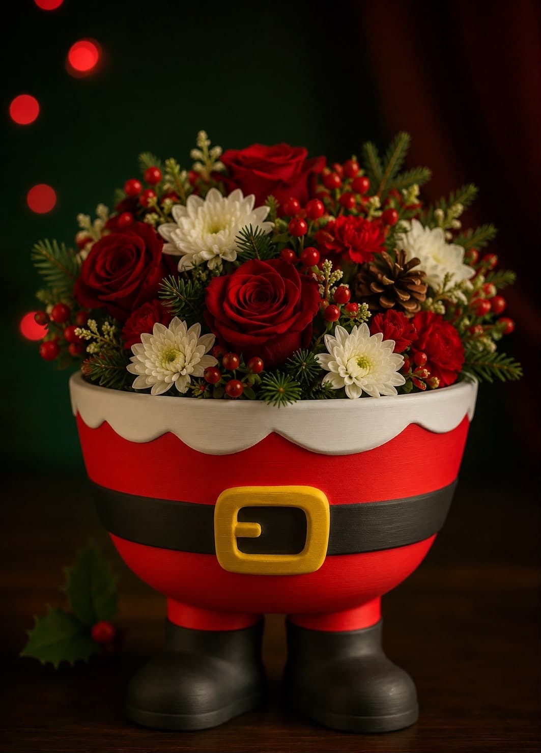 Santa kompozisiya qabı