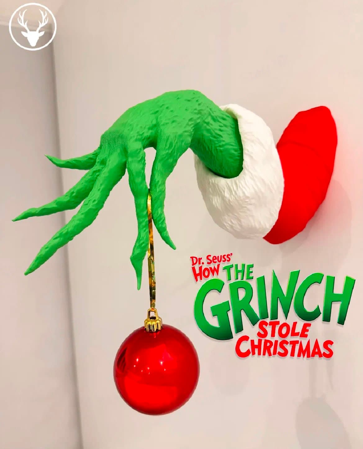 Grinch divar dekoru